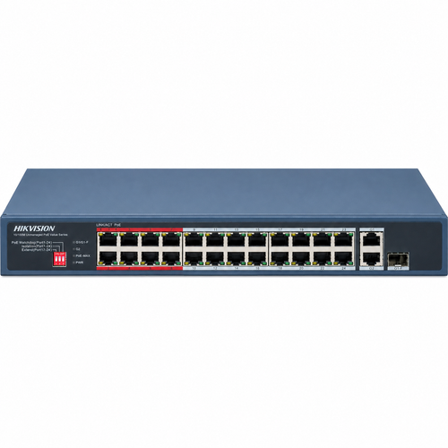 Hikvision DS-3E0326P-E/M(C) 24 Port PoE 230 W 300 m Gigabit Combo Switch