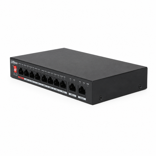 Dahua PFS3010-8ET-96-V2 8 PoE 2 Gigabit Uplink 96 W Y�netilemez Switch