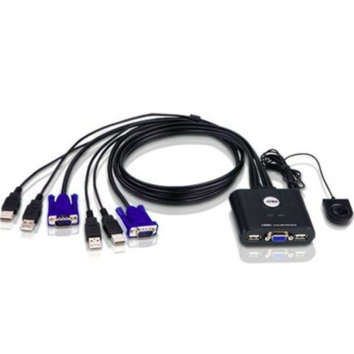 Aten CS22U 2 Port Mini USB Kvm Switch Kablo