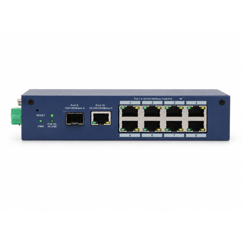Dahua DH-CHS4110-8ET 8 Port 2 Uplink Bulut Y�netimli End�striyel Switch