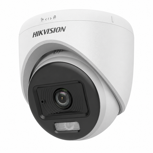 Hikvision DS-2CE70KF0T-LPFS Dahili/Harici 3K Hybrid Light Dome Kamera