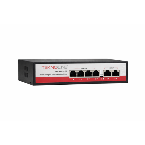 Teknoline TGD-P4/48 4 Kanal Poe Switch