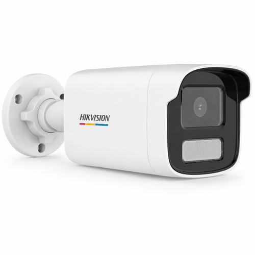 Hikvision DS-2CD1T47G2-LUF 4 MP ColorVu Mikrofonlu Bullet IP Kamera