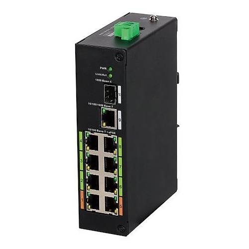 Dahua LR2110-8ET-120 8 Kanal Y�netilebilir ePoE Switch