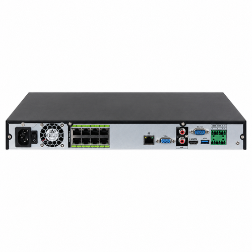 Dahua NVR5208-8P-EI 8 Kanal 8 PoE 2 HDD WizSense AI NVR Kay�t Cihaz�