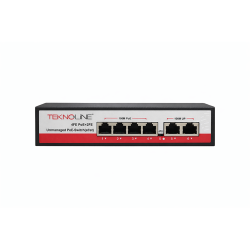 Teknoline TGD-P4/48 4 Kanal Poe Switch