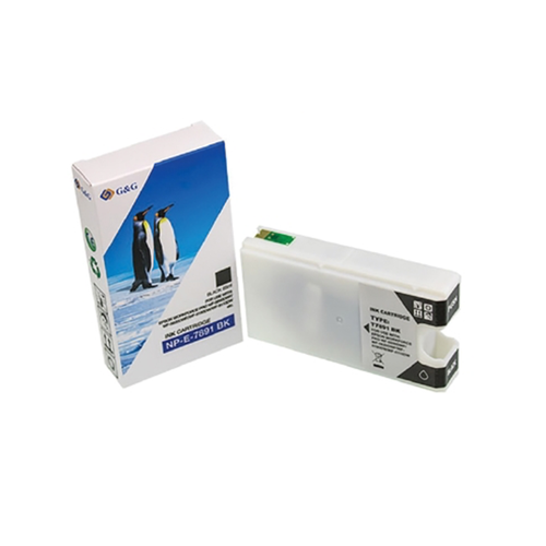 Epson G&G T7891 NP-E-7891BK 3000 Sayfa 65ml Siyah Kartu