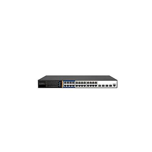 Tiandy YPS-5024G-4SFP-L3 24 Port Gigabit Layer3 Y�netilebilir AI POE Switch