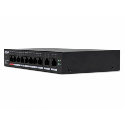 Dahua CS4010-8GT-110 8 Gigabit PoE 2 Uplink 110 W Ak�ll� Y�netilebilir Switch