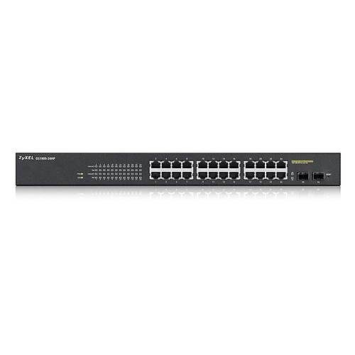 Zyxel GS1900-24 24 Port Gigabit L2 2xDUAL SFP Ynetilebilir Switch