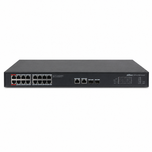 Dahua PFS3220-16GT-240-V2 16 Port PoE 20 Port Gigabit Switch 240 W