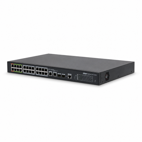 Dahua LR2226-24ET-360-V3 24 PoE 8 ePoE 2 Combo Uplink 360 W Y�netilebilir Switch