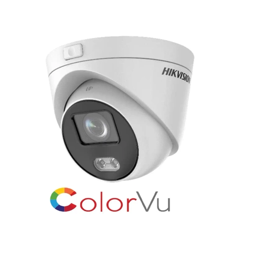 Hikvision DS-2CD1327G0-LUF 2MP ColorVu Dome IP G�venlik Kameras�