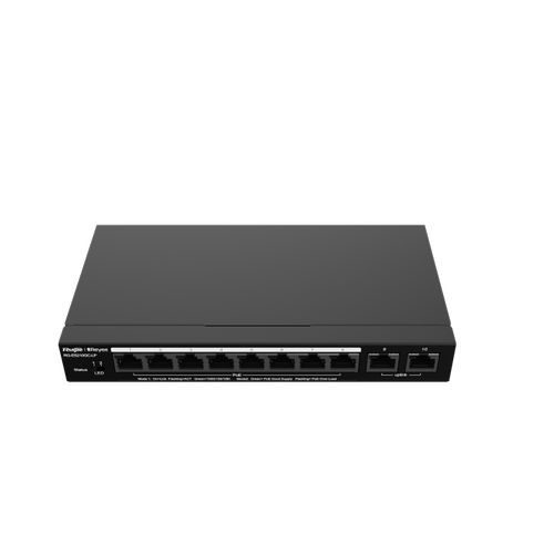 Ruijie Reyee RG-ES210GC-LP 8 Port Poe CCTV Ynetilebilir Switchler