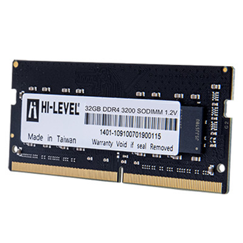 HI-LEVEL 32GB DDR4 3200Mhz SODIMM 1.2V HLV-SOPC25600D4/32G Bellek