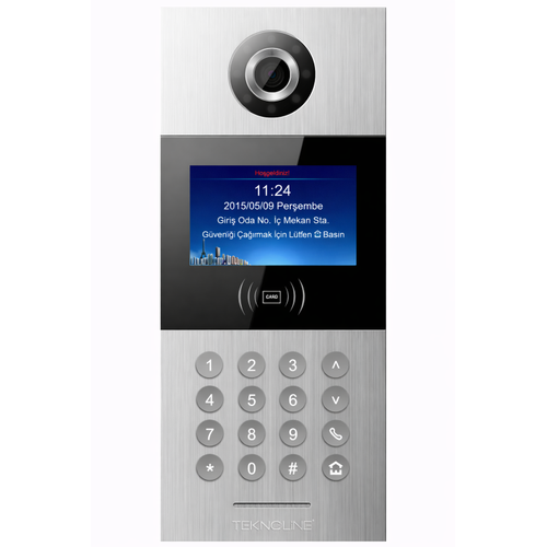 Teknoline TP-0S02 4.3 in� �zellikli IP Ana D�� Kap� �stasyonu