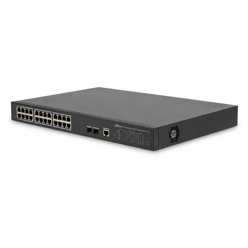 Dahua PFS4226-24GT-240 24 Port Gigabit PoE 2 SFP Y�netilebilir Switch 240 W