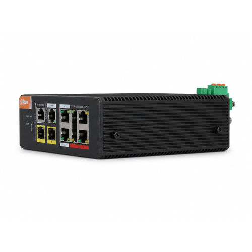 Dahua PFS4207-4GT-DP 4 PoE 2 SFP 120 W Y�netilebilir End�striyel Switch