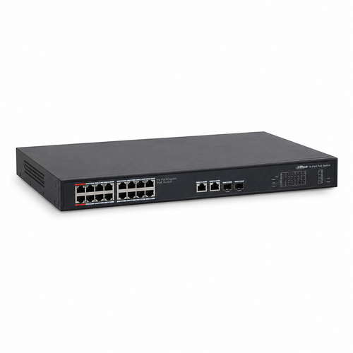 Dahua PFS3220-16GT-240-V2 16 Port PoE 20 Port Gigabit Switch 240 W