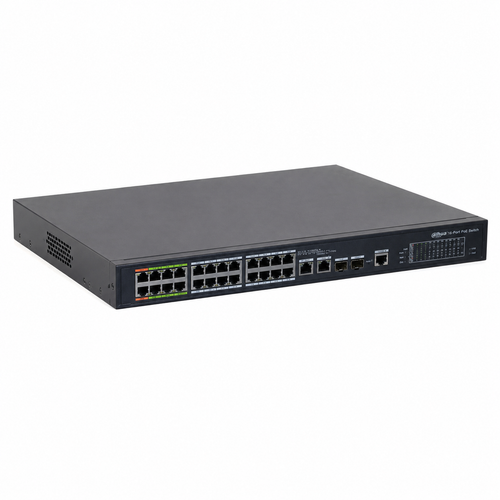 Dahua LR2226-24ET-360-V2 8 ePoE + 16 PoE 26 Port Y�netilebilir Switch 360 W