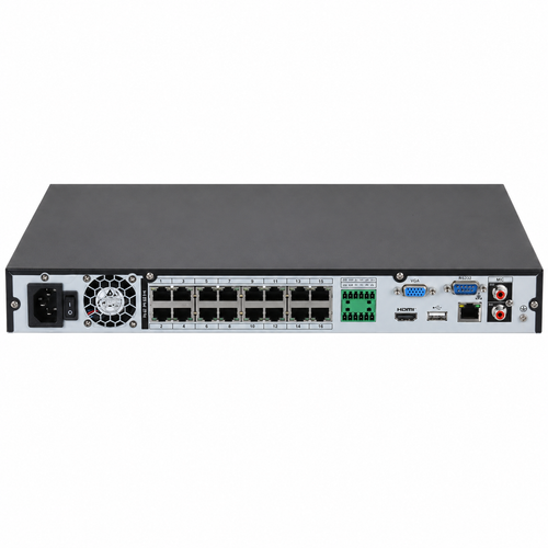 Dahua NVR4216-16P-4KS3 16 Kanal 16 PoE 2 HDD H.265+ NVR Kay�t Cihaz�