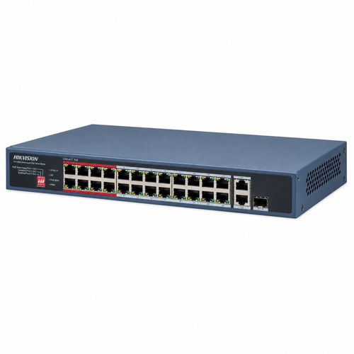 Hikvision DS-3E0326P-E/M(C) 24 Port PoE 230 W 300 m Gigabit Combo Switch