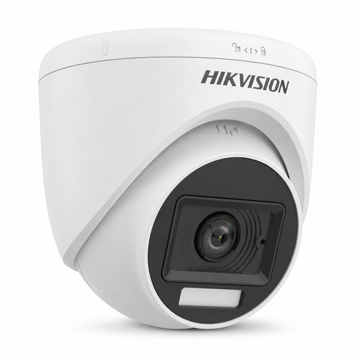 Hikvision DS-2CE76D0T-LPFS 1080p Mini IR Dome Smart Hybrid Light Kamera