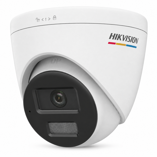 Hikvision DS-2CD1367G3-LIUF/SRB 6 MP ColorVu 3.0 LiveGuard Sabit Turret Network Kamera