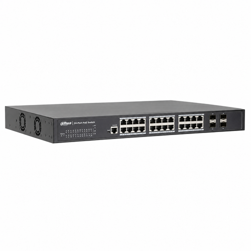 Dahua PFS5424-24T 24 Port Gigabit 4 SFP Combo Layer 2+ Y�netilebilir Switch
