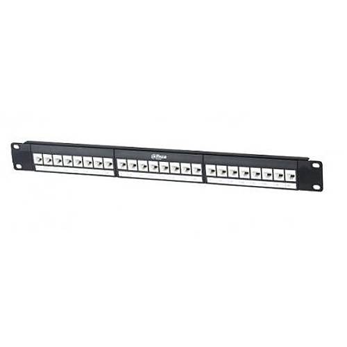 Dahua PFM973M-6U-24 24-Port UTP CAT6 Rackmount Patch Panel