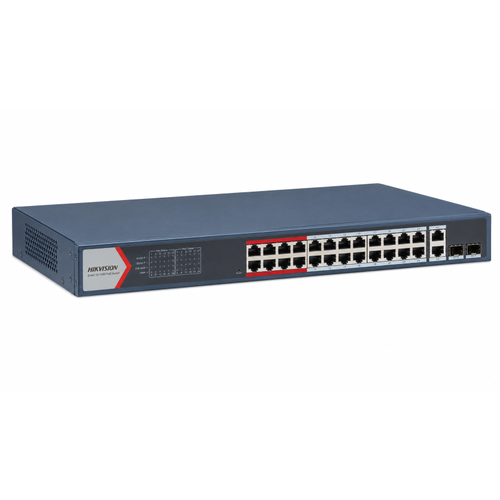 Hikvision DS-3E1326P-EI 24 Port PoE+ 370 W 300 m Smart Managed Switch