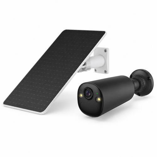 Dahua DH-KIT/BF4CA-XL/M0508 4 MP Sesli I��kl� Solar Bataryal� Wi-Fi Bullet Kamera