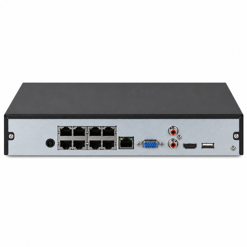 Dahua NVR2108HS-8P-4KS3 8 Kanal 8 PoE H.265+ NVR Kay�t Cihaz�
