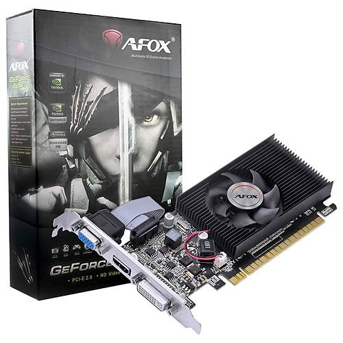 Afox VGA 1GB G210 GDDR3 64B HDMI/DVI AF210-1024D3L5 Ekran Kart