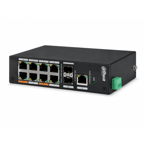 Dahua PFS3211-8GT-120-V2 8 Port Gigabit PoE 2 SFP 120 W Switch