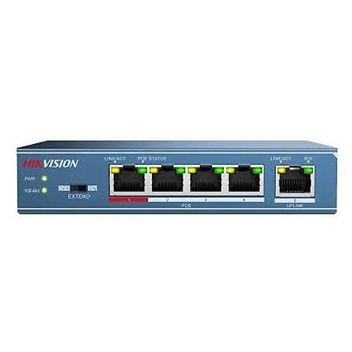 Hikvision DS-3E0105P-E 5 Port Ynetilemez PoE Switch