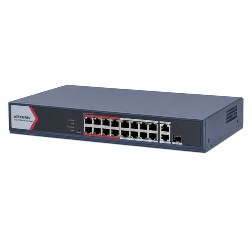 Hikvision DS-3E1318P-EI/M 16 Port PoE+ 130 W 300 m Gigabit Combo Smart Switch