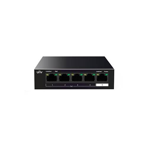 Uniview NSW2010-5T-POE-IN 5 Kanal 4 PoE Port Switch