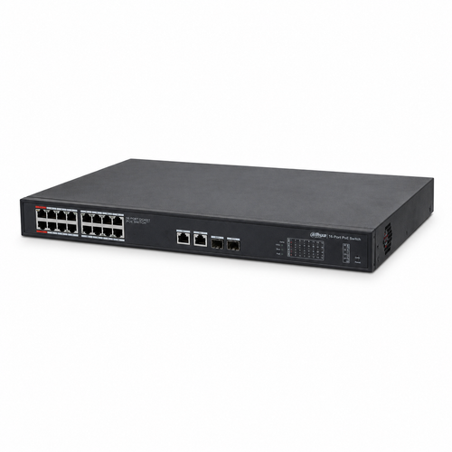 Dahua PFS3220-16GT-240-V2 16 Port PoE 20 Port Gigabit Switch 240 W