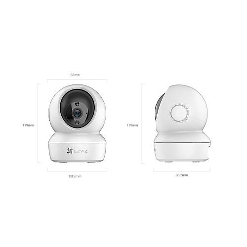 Ezviz CS-H6C+ 4MP 360 PT Hareketli Kamera (H.265) ( ki ynl Konuma )