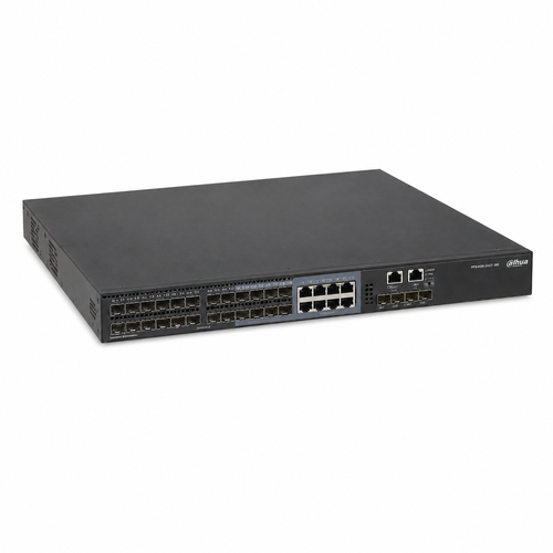Dahua S5500-24GF4XF-E 24 Port SFP 4 Port 10G SFP+ Layer 3 Y�netilebilir Switch