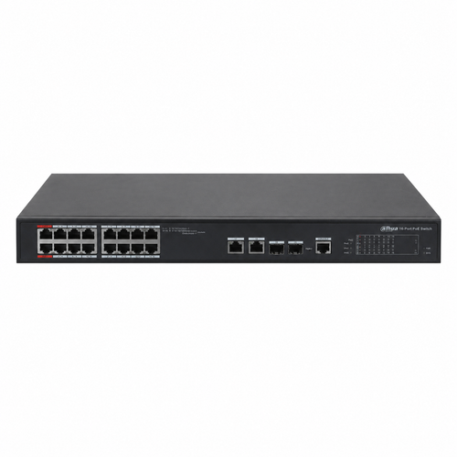 Dahua PFS4218-16ET-240-V3 16 PoE 2 Combo Uplink 240 W Y�netilebilir Switch