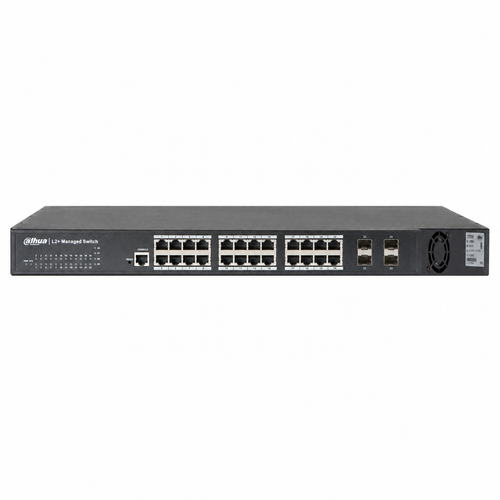 Dahua PFS6428-24T 24 Port Gigabit 4 Port 10G SFP+ Layer 3 Y�netilebilir Switch