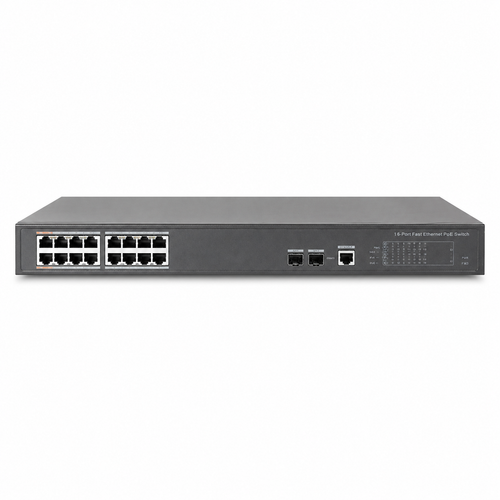 Dahua PFS4218-16GT-240 16 Port Gigabit PoE 2 SFP Y�netilebilir Switch 240 W
