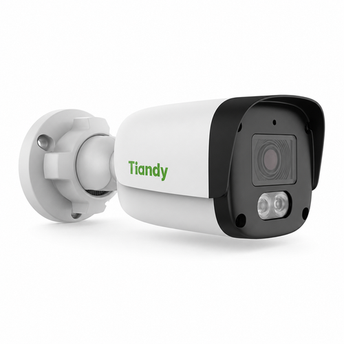 Tiandy TC-C32QV Spec:2FNA-28 2 MP Geni� A��l� Beyaz I��k Sesli Bullet IP Kamera