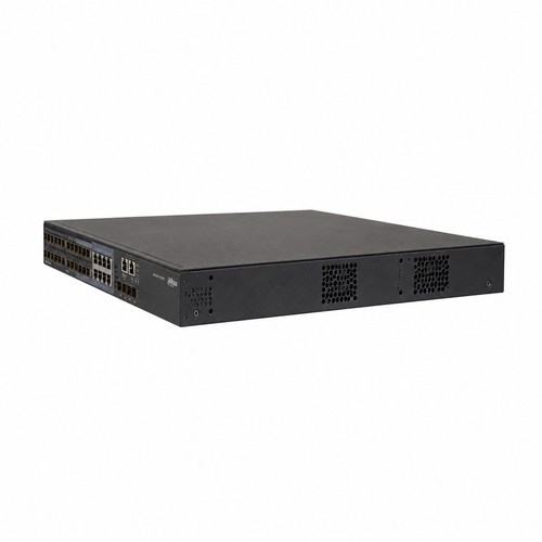 Dahua S5500-24GF4XF-E 24 Port SFP 4 Port 10G SFP+ Layer 3 Y�netilebilir Switch