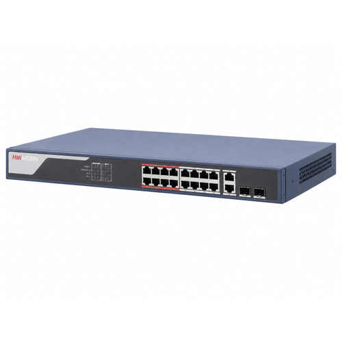 Hikvision DS-3E1318P-SI(O-STD) 16 Port PoE+ 230 W 300 m Smart Managed Switch