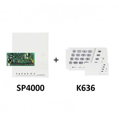 Paradox SP4000/K636 8-32 Zon Alarm Paneli