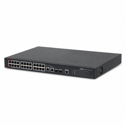 Dahua PFS4226-24ET-360-V3 24 Port PoE 26 Port Y�netilebilir Switch 360 W
