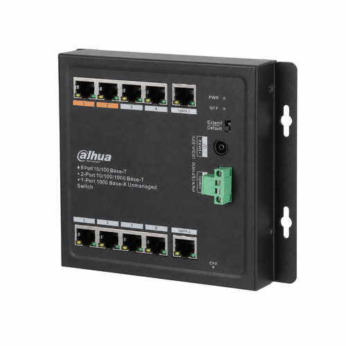 Dahua PFS3111-8ET-96-F 8 Port PoE 11 Port Y�netilmeyen End�striyel Switch